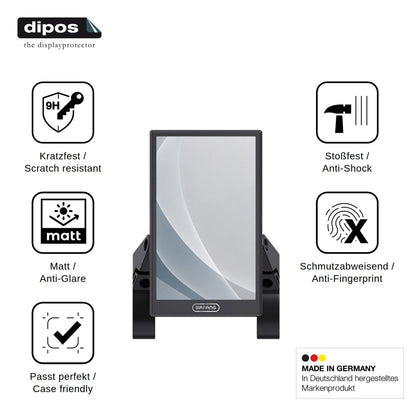2x Screen Protector for Bafang DP C010 matte Flexible Glass 9H dipos