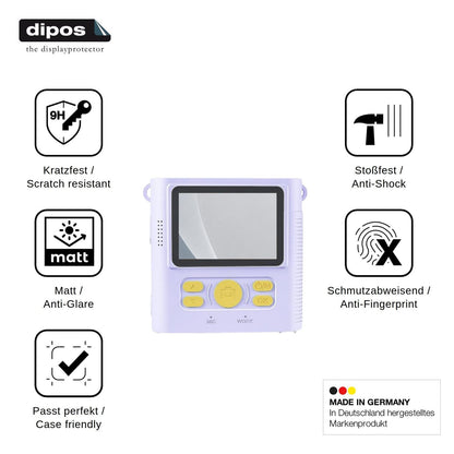 2x Screen Protector for CKATE ABS-681B matte Flexible Glass 9H dipos