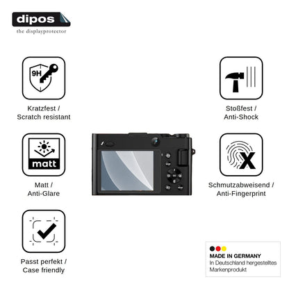 2x Screen Protector for FlyFrost DC218 matte Flexible Glass 9H dipos