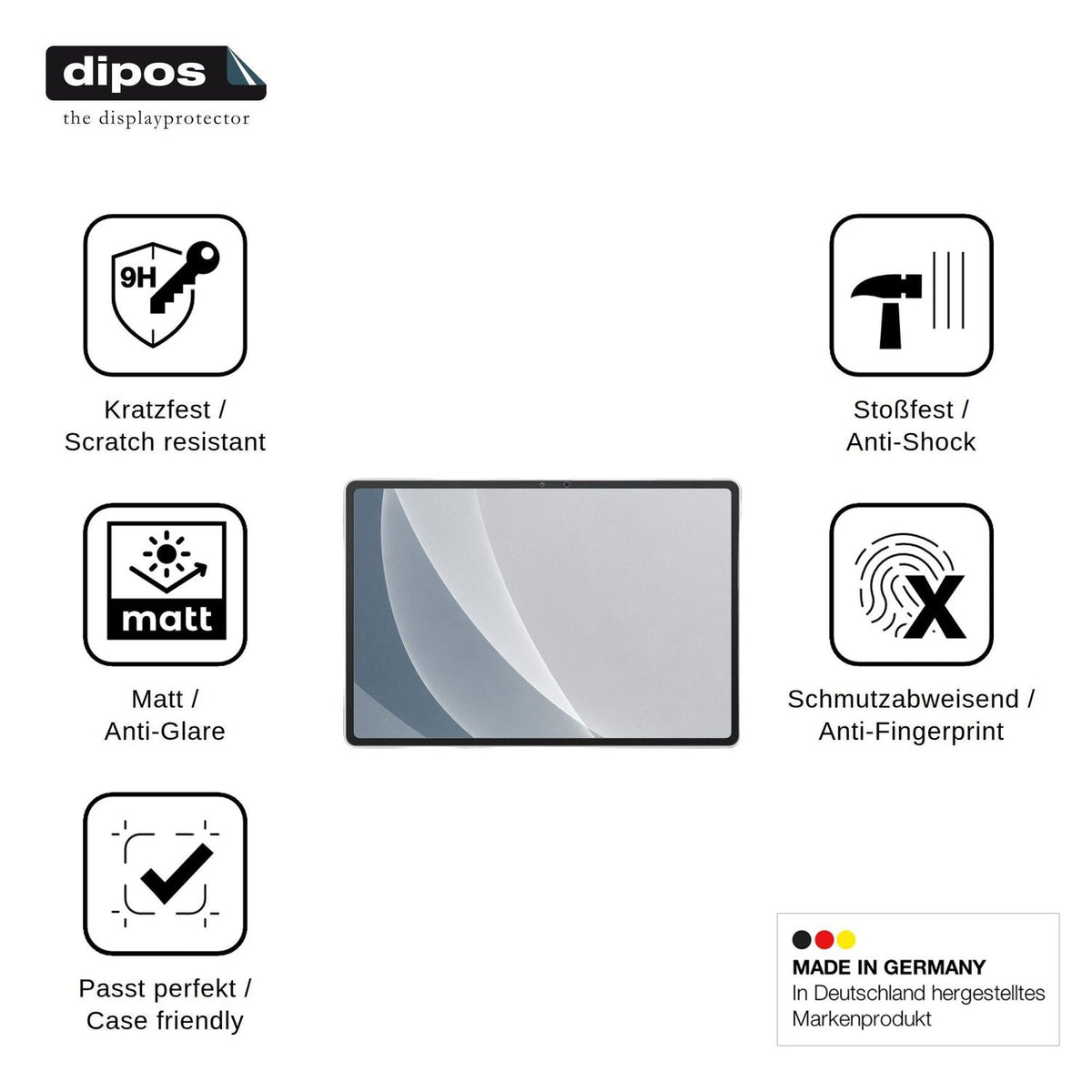 2x Screen Protector for Huawei MatePad Air Z matte Flexible Glass 9H dipos