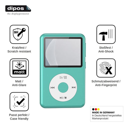 2x Screen Protector for innioasis Y2 matte Flexible Glass 9H dipos