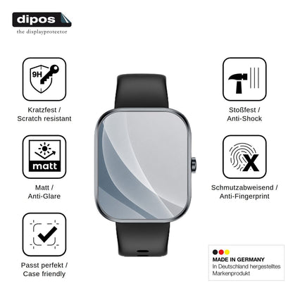 2x Screen Protector for MFVLP D16 matte Flexible Glass 9H dipos