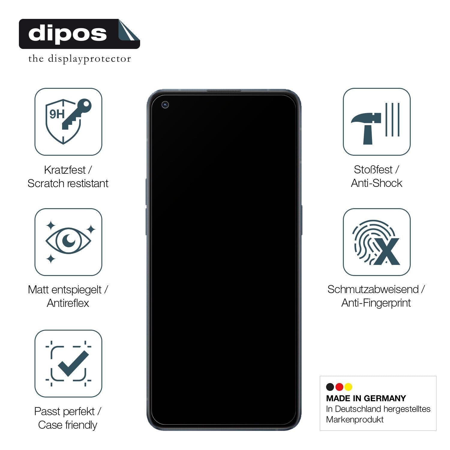Displayschutz hergestellt in Deutschland, höchste Qualität made in Germany