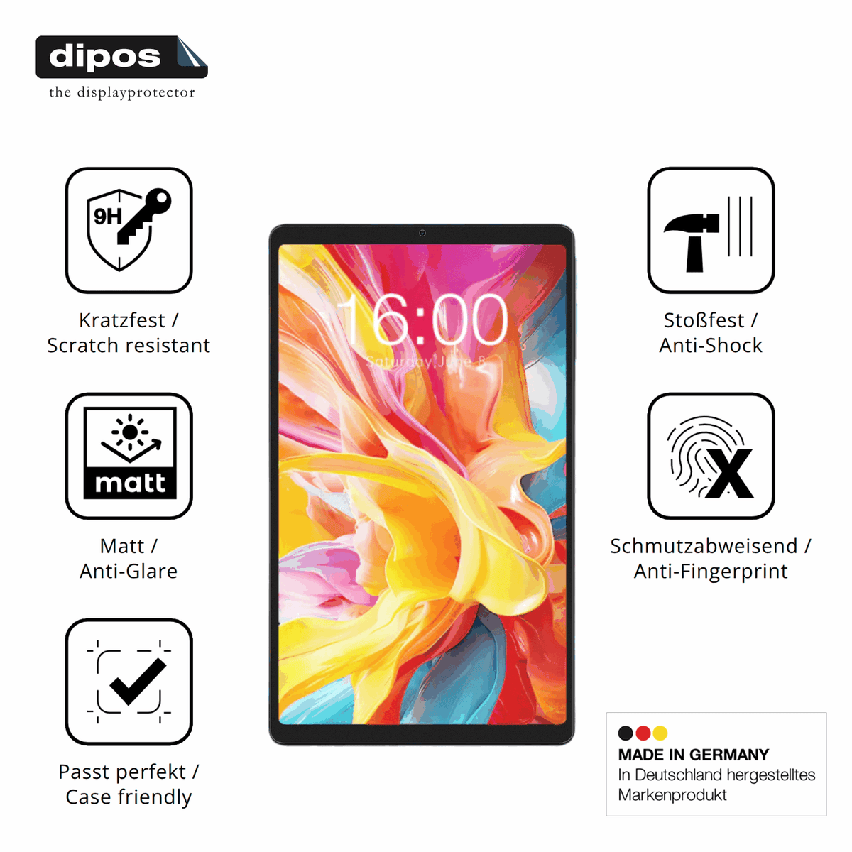 Displayschutz hergestellt in Deutschland, h�chste Qualit�t made in Germany