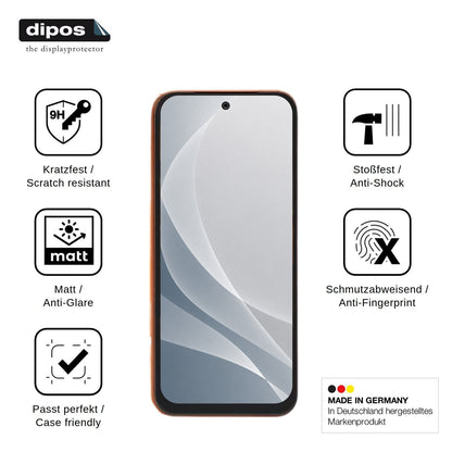 2x Screen Protector for Tecno Pop 20C matte Flexible Glass 9H dipos