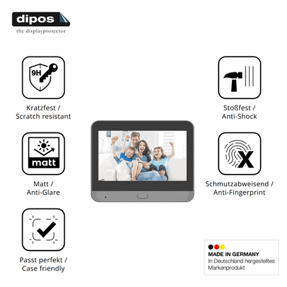 Displayschutz hergestellt in Deutschland, höchste Qualität made in Germany