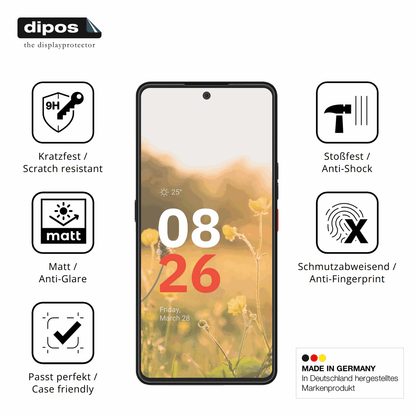 Displayschutz hergestellt in Deutschland, höchste Qualität made in Germany