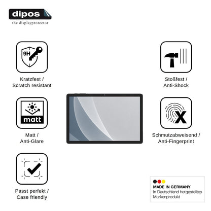 2x Screen Protector for VOZIZOV D117 matte Flexible Glass 9H dipos