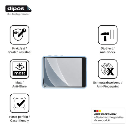 2x Screen Protector for ZAQE M4 matte Flexible Glass 9H dipos