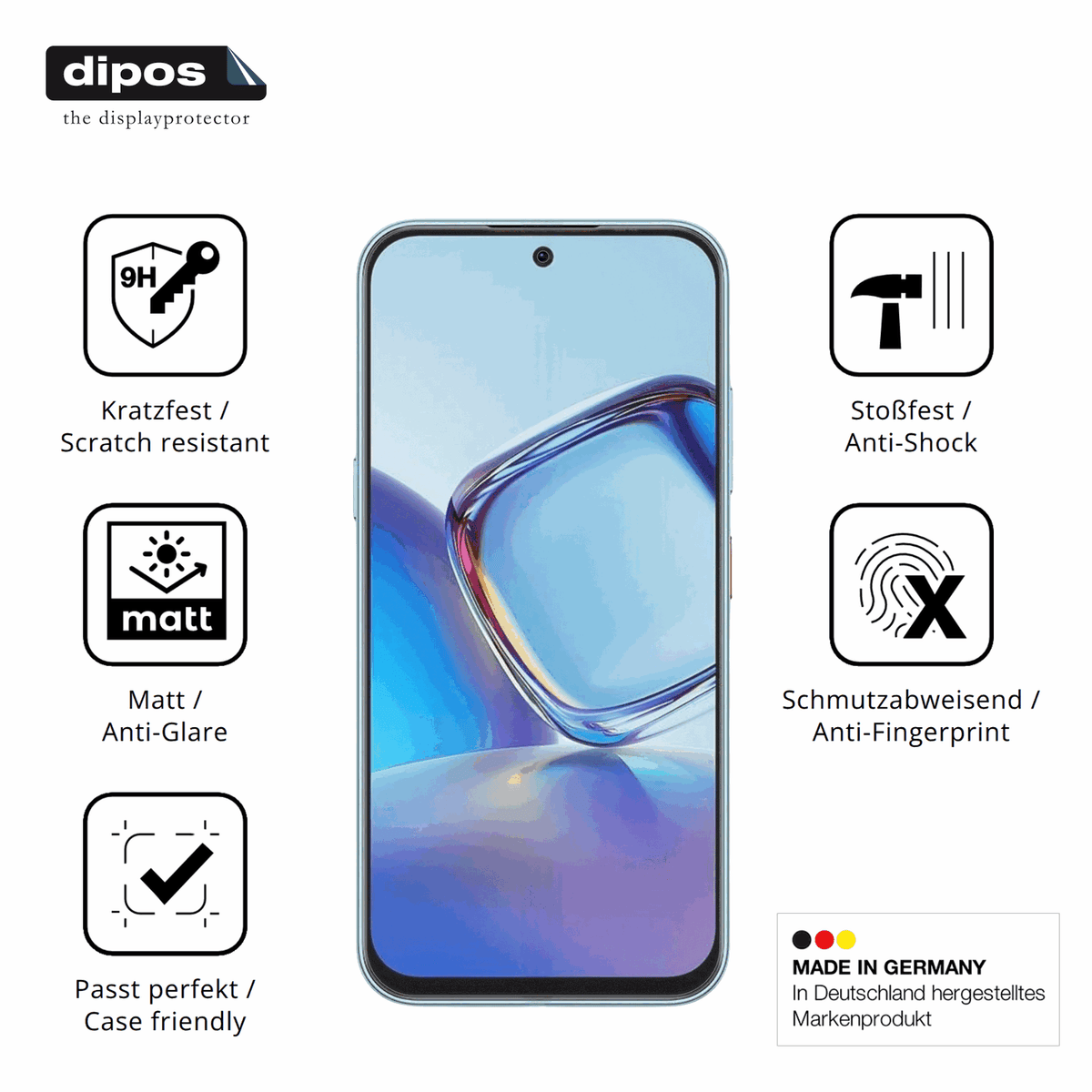 Displayschutz hergestellt in Deutschland, h�chste Qualit�t made in Germany