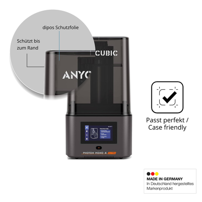 Schutzglasfolie mit optimaler Passform, zur Verwendung mit Hüllen geeignet