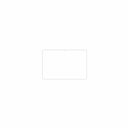 dipos Displayschutz für Aobante K80 10.1, mattierte Oberfläche, geringe Dicke und perfekte Passform