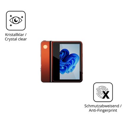 Flexible TPU-Folie passend zugeschnitten für AOOSTAR G-FLIP H255, vollständige Abdeckung