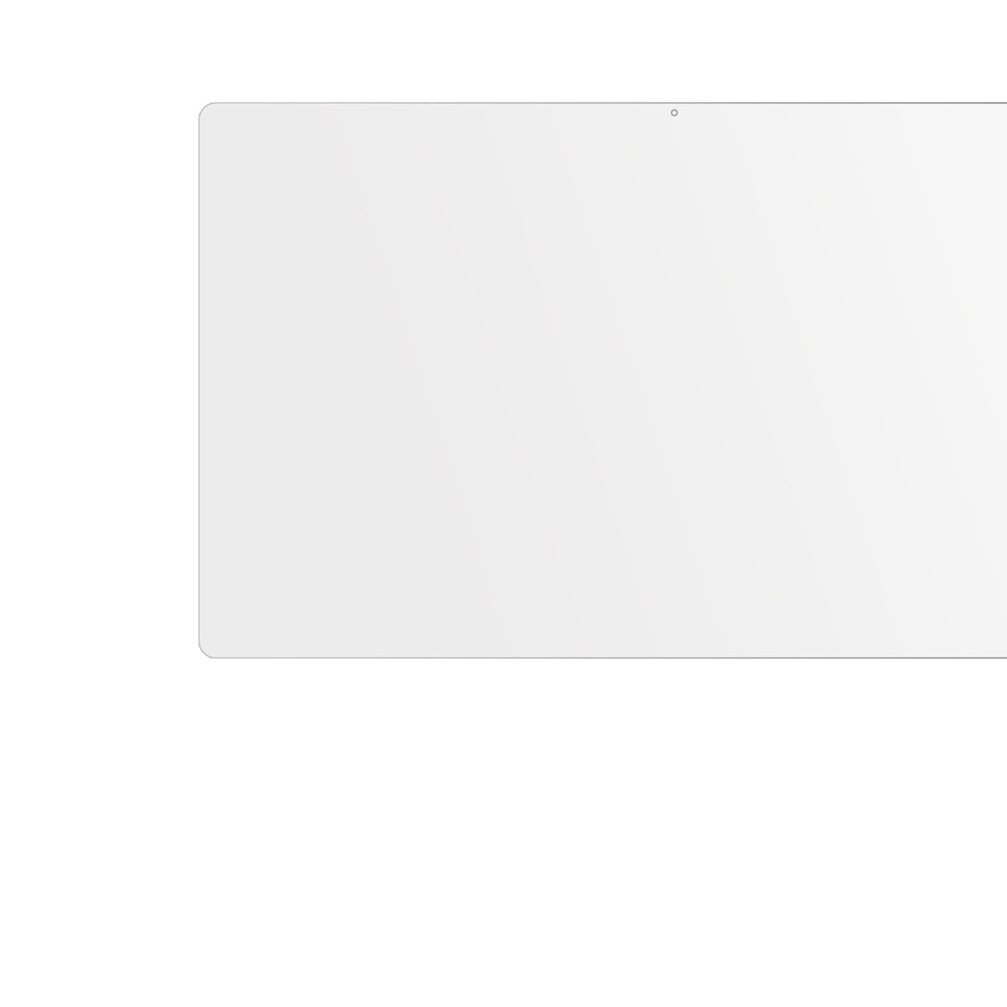 dipos Displayschutz für Apple iMac M3 24 Zoll 2024, mattierte Oberfläche, geringe Dicke und perfekte Passform