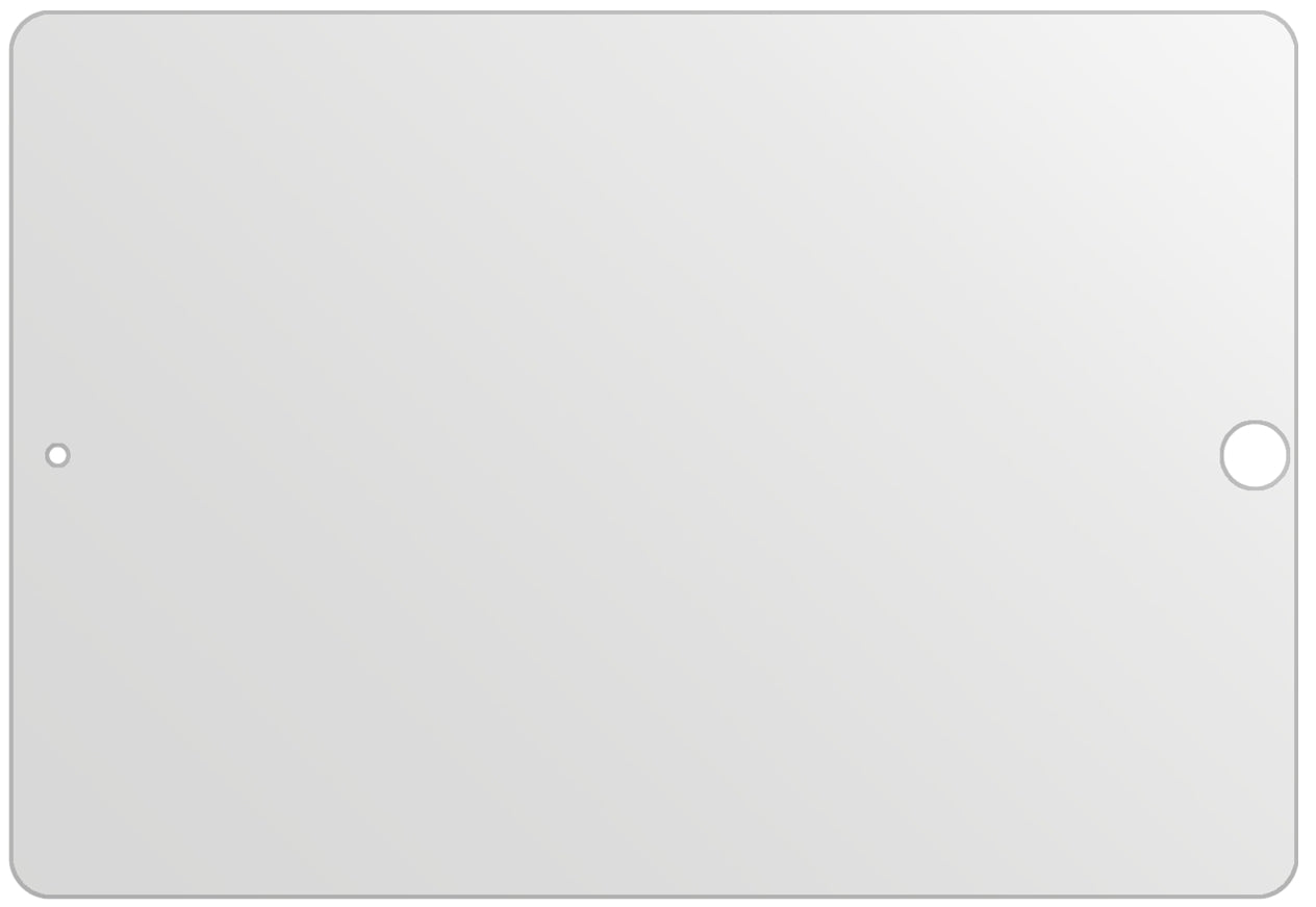 dipos Displayschutz für Apple iPad 10.2 Zoll (2019), mattierte Oberfläche, geringe Dicke und perfekte Passform
