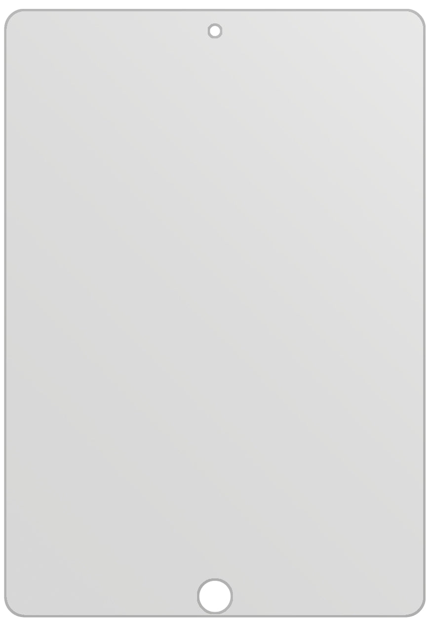 dipos Displayschutz für Apple iPad 10.2 Zoll (2021), mattierte Oberfläche, geringe Dicke und perfekte Passform