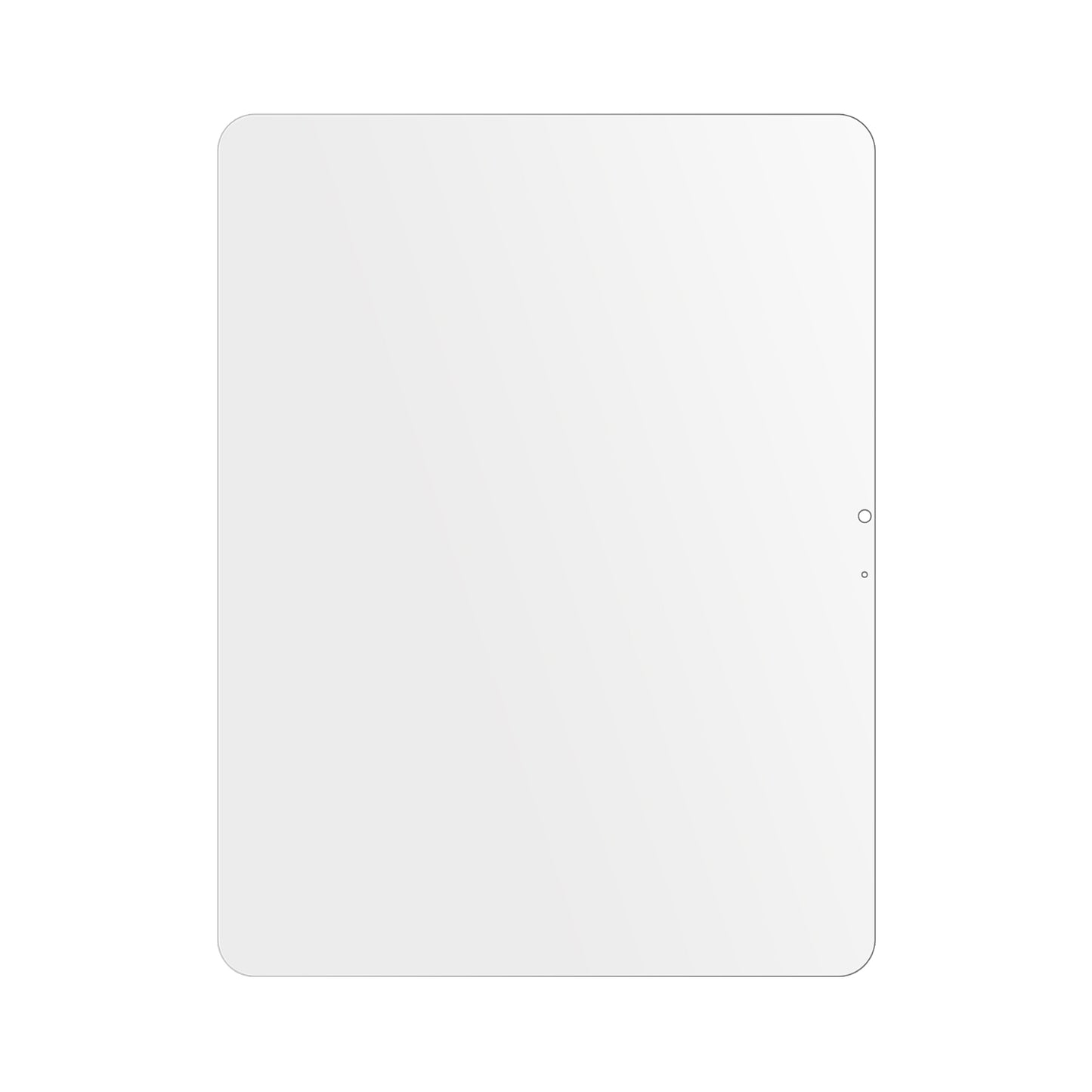 dipos Displayschutz für Apple iPad Air 13 Zoll M2 2024, mattierte Oberfläche, geringe Dicke und perfekte Passform