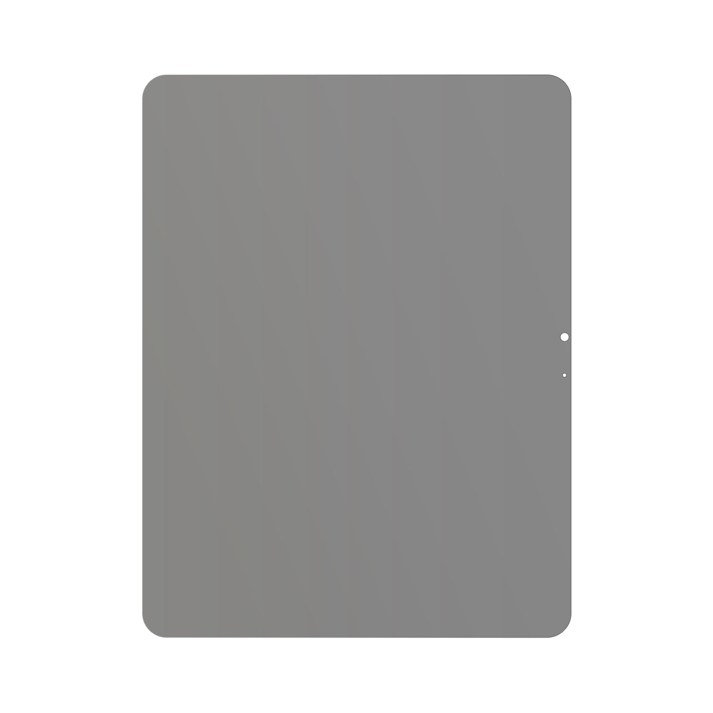 dipos Displayschutz für Apple iPad Air 13 Zoll M2 2024, mattierte Oberfläche, Blickschutzfilter und perfekter Passform