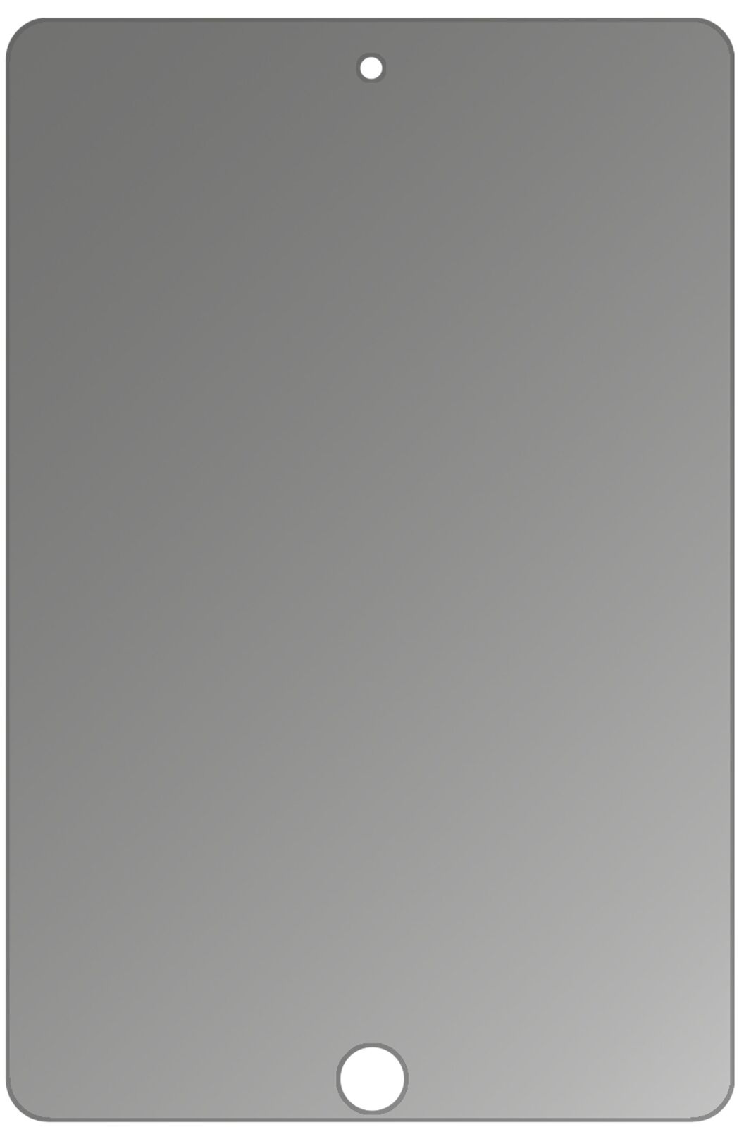 dipos Displayschutz für Apple iPad Mini (2019) 7.9 Zoll, mattierte Oberfläche, Blickschutzfilter und perfekter Passform