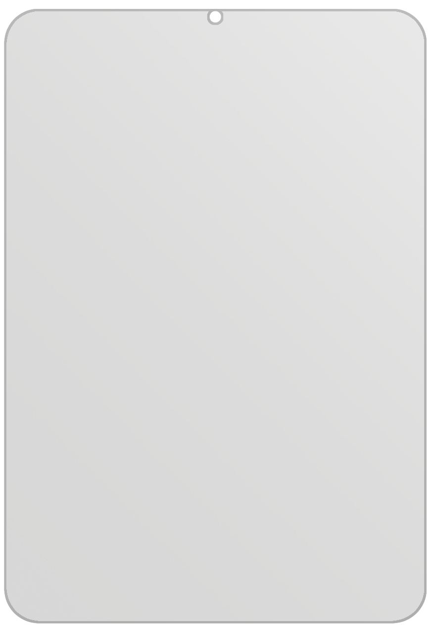 dipos Displayschutz für Apple iPad mini 6, mattierte Oberfläche, geringe Dicke und perfekte Passform