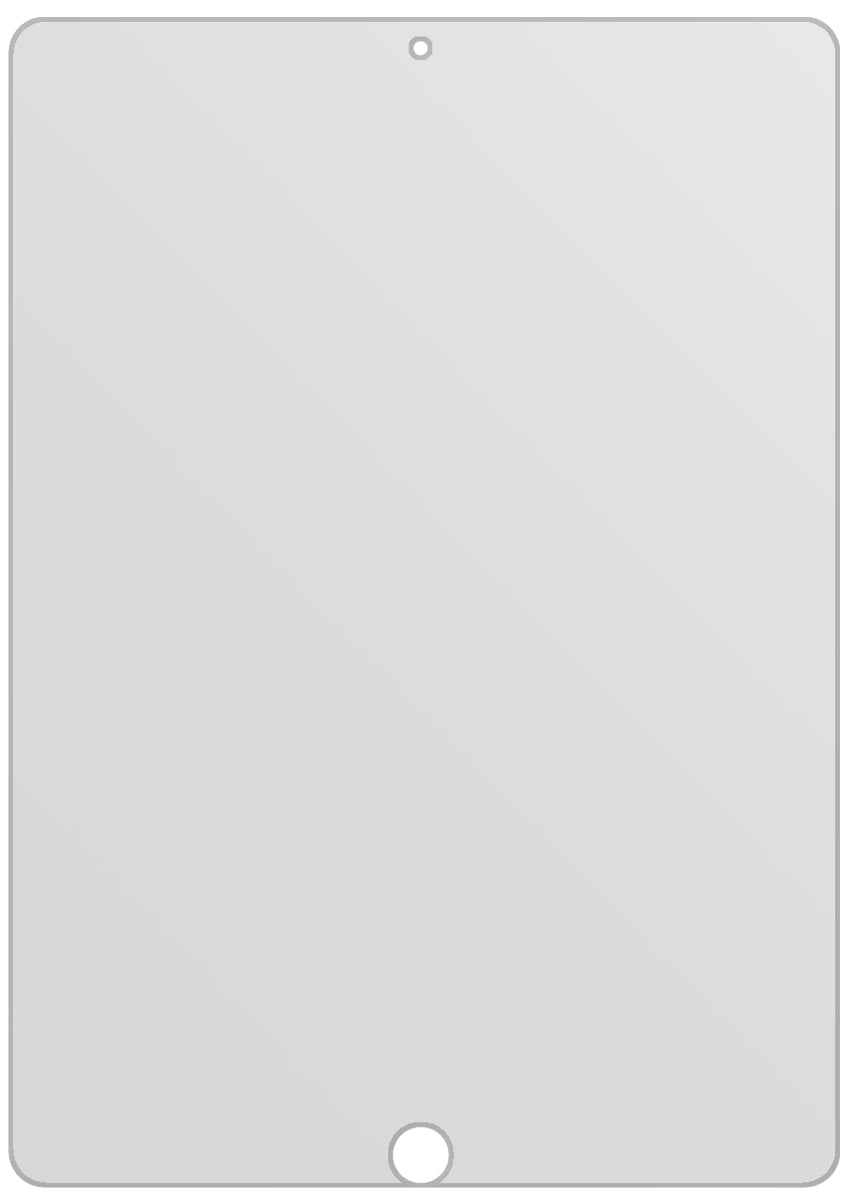 dipos Displayschutz für Apple iPad Pro 10,5 Zoll, mattierte Oberfläche, geringe Dicke und perfekte Passform