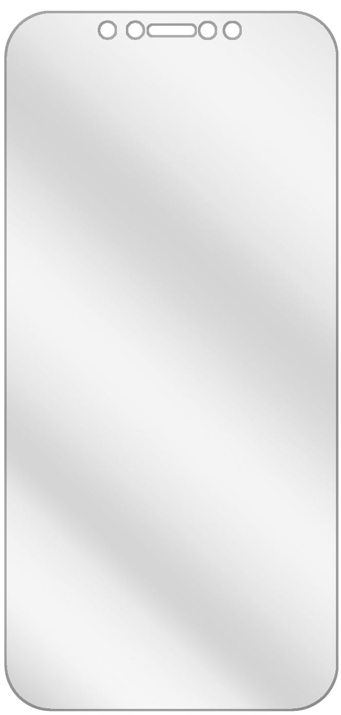 dipos Displayschutz für Apple iPhone 12 Pro, transparente Oberfläche, geringe Dicke und perfekte Passform