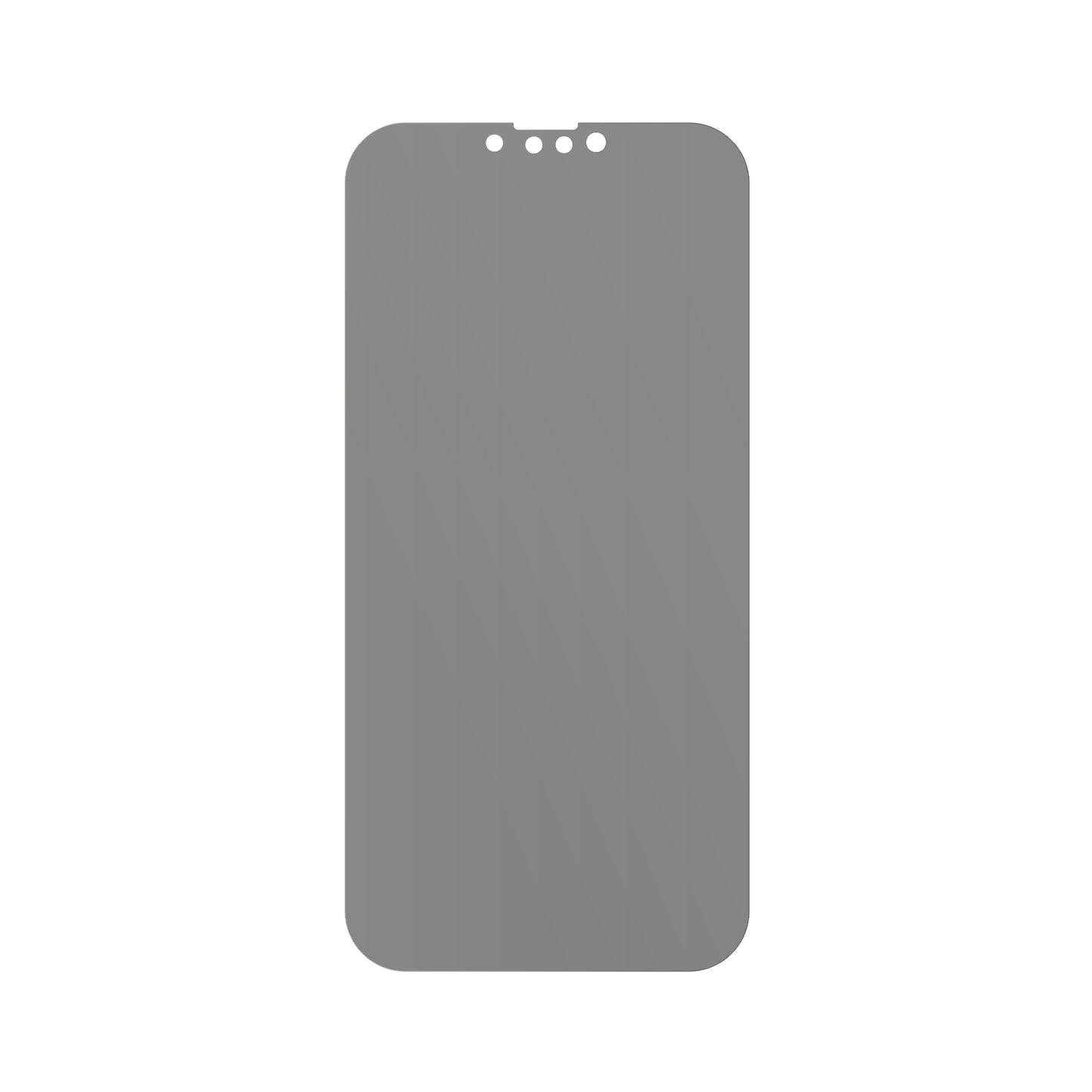 dipos Displayschutz für Apple iPhone 14 Plus, mattierte Oberfläche, Blickschutzfilter und perfekter Passform