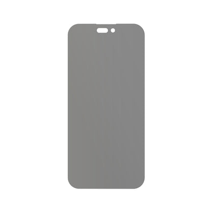 dipos Displayschutz für Apple iPhone 15, mattierte Oberfläche, Blickschutzfilter und perfekter Passform