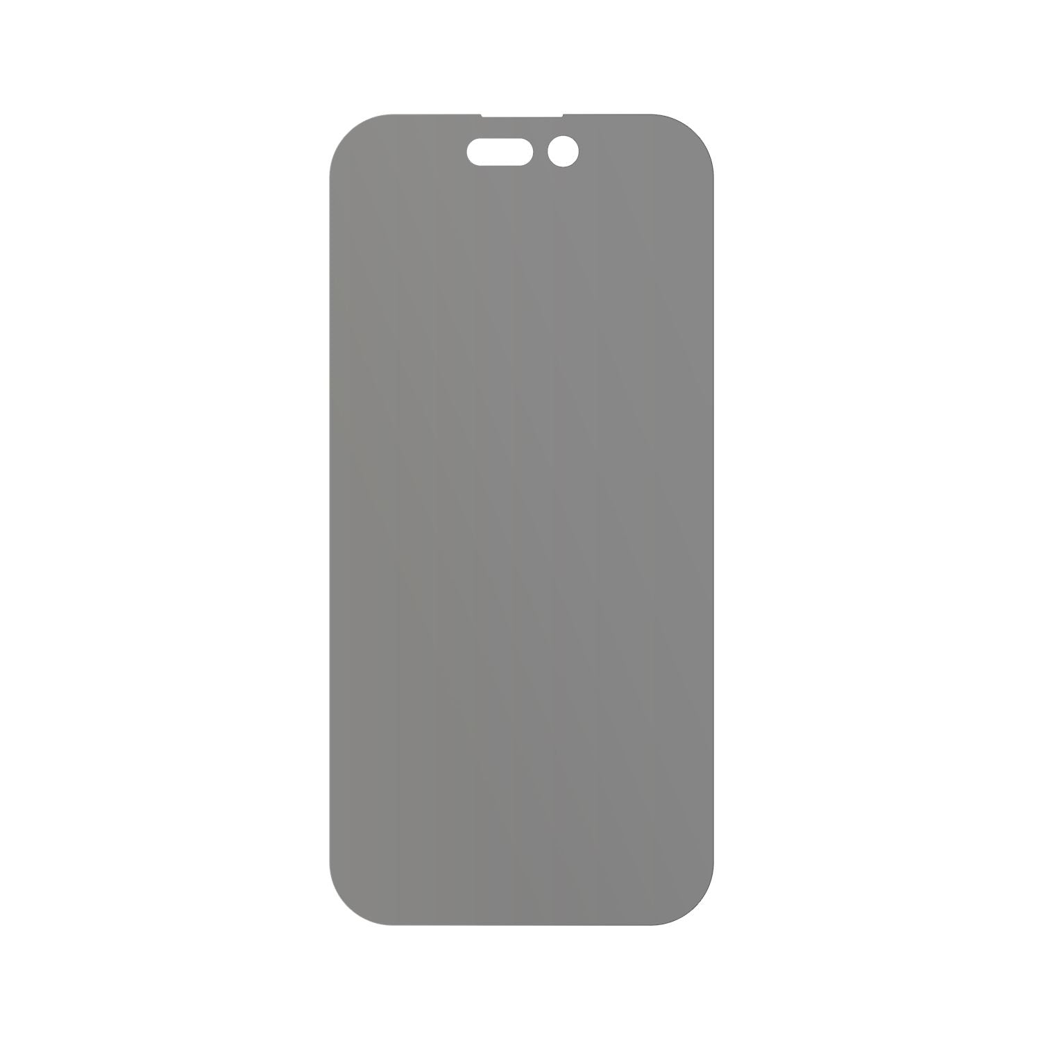 dipos Displayschutz für Apple iPhone 15 Pro, mattierte Oberfläche, Blickschutzfilter und perfekter Passform