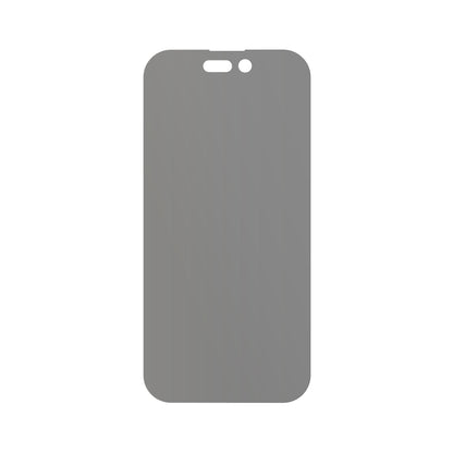 dipos Displayschutz für Apple iPhone 15 Pro, mattierte Oberfläche, Blickschutzfilter und perfekter Passform