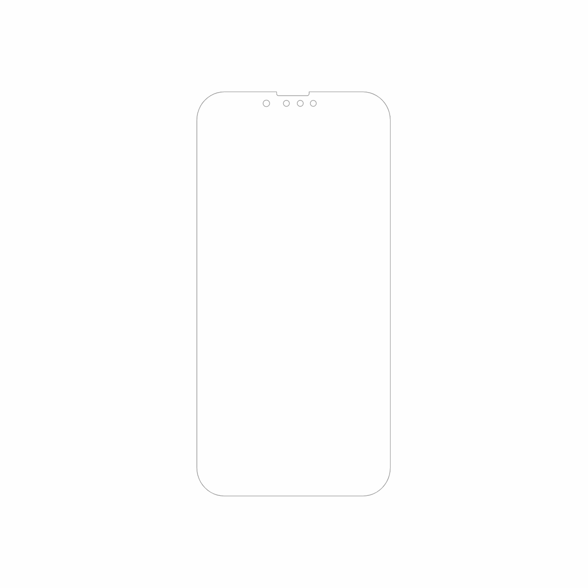 dipos Displayschutz f�r Apple iPhone 17e, mattierte Oberfl�che, geringe Dicke und perfekte Passform