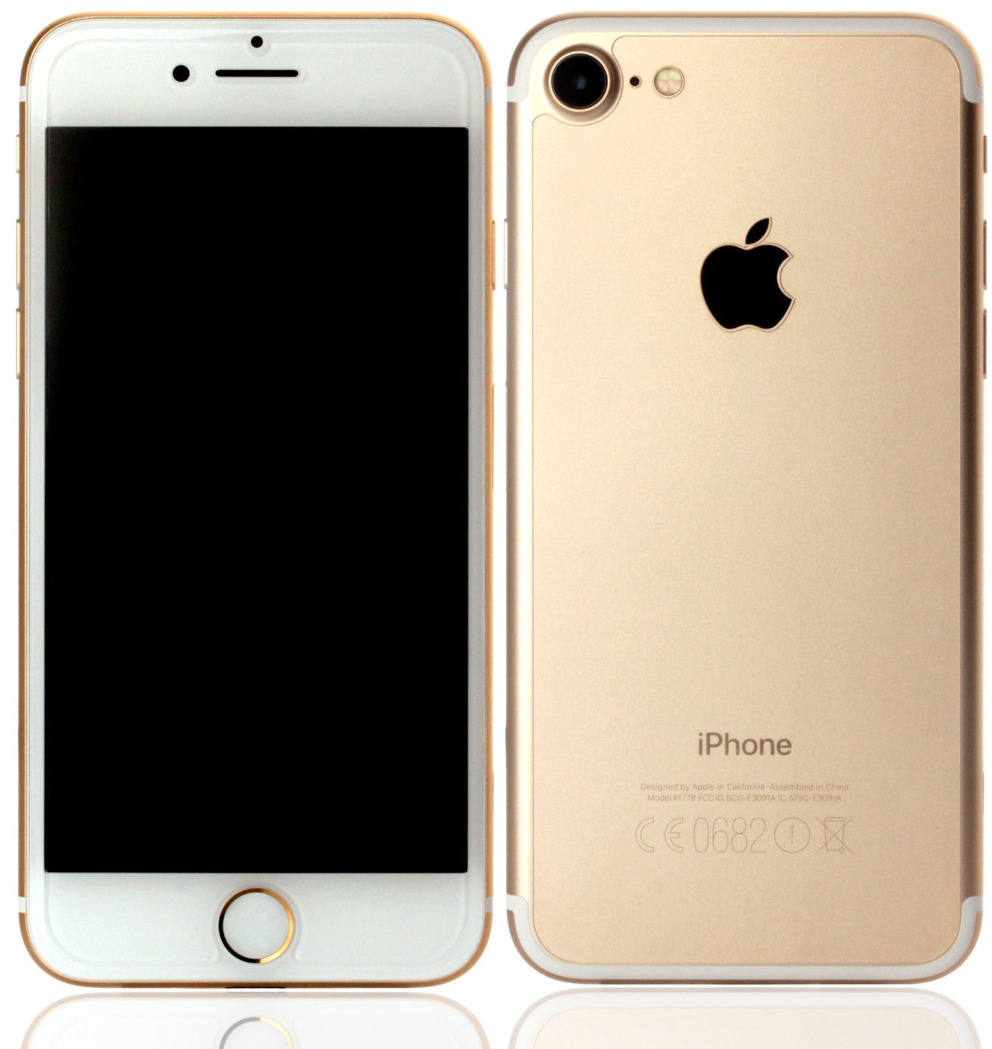 dipos Displayschutz für Apple iPhone 7 Plus, mattierte Oberfläche, robuste Festigkeit und perfekte Passform