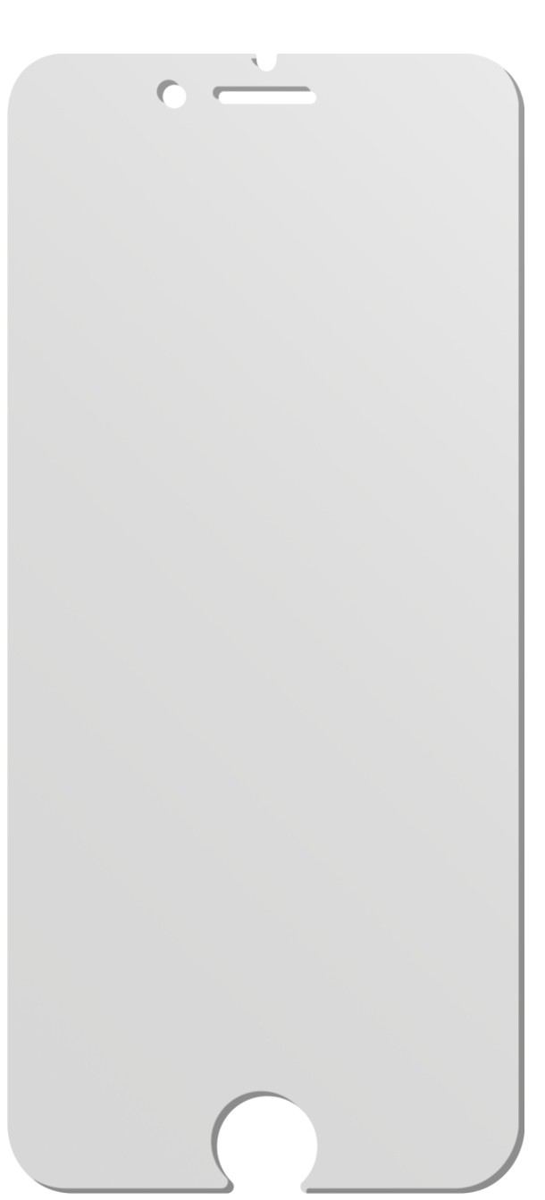 dipos Displayschutz für Apple iPhone 7 Plus, mattierte Oberfläche, geringe Dicke und perfekte Passform