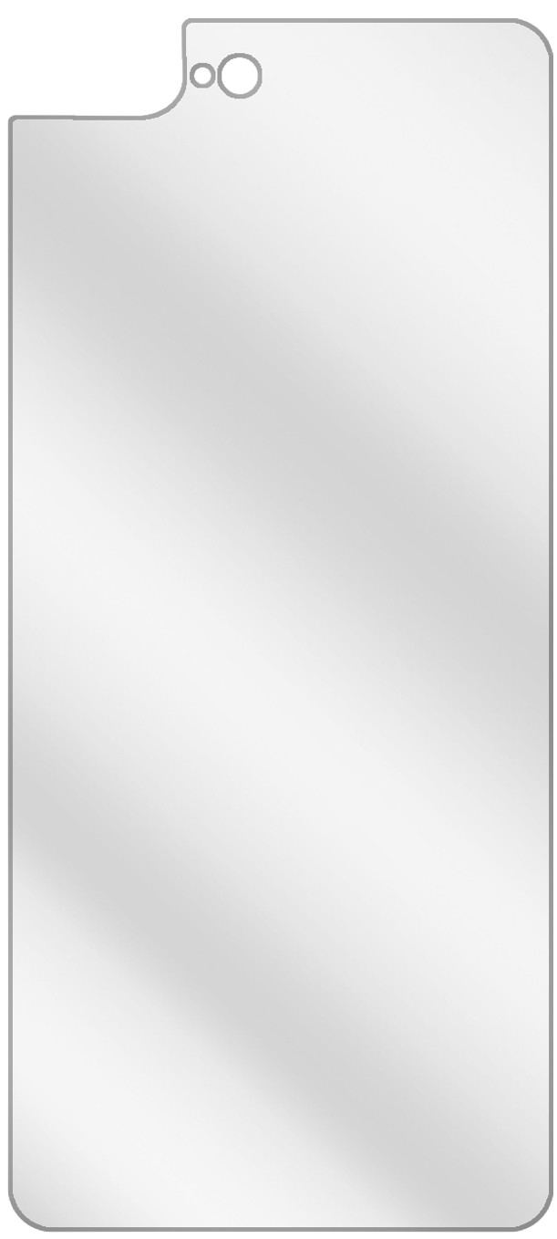 dipos Displayschutz für Apple iPhone 8 Plus Rückseite, transparente Oberfläche, geringe Dicke und perfekte Passform