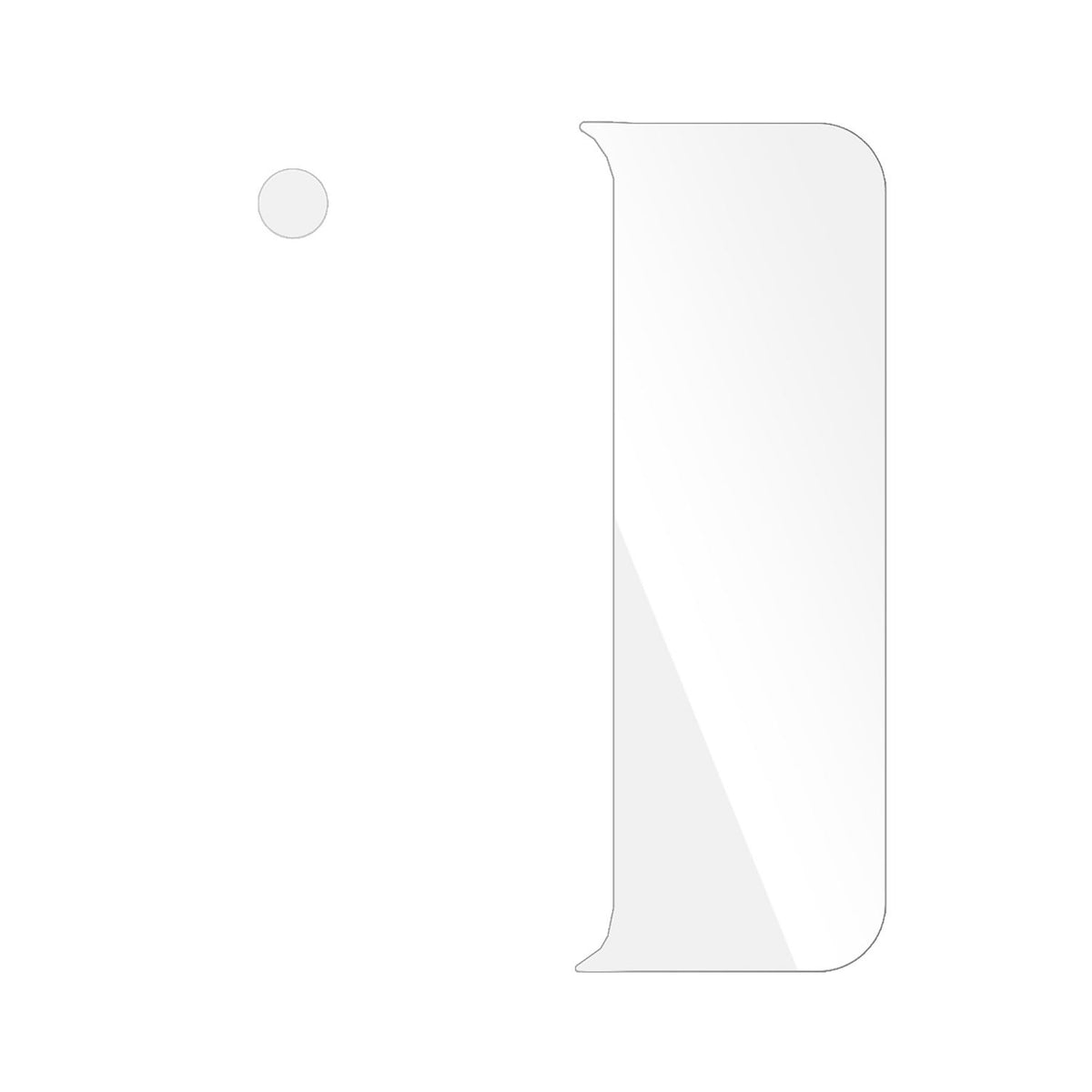 dipos Displayschutz für Apple iPhone Air mit Kameraschutz, transparente Oberfläche, geringe Dicke und perfekte Passform