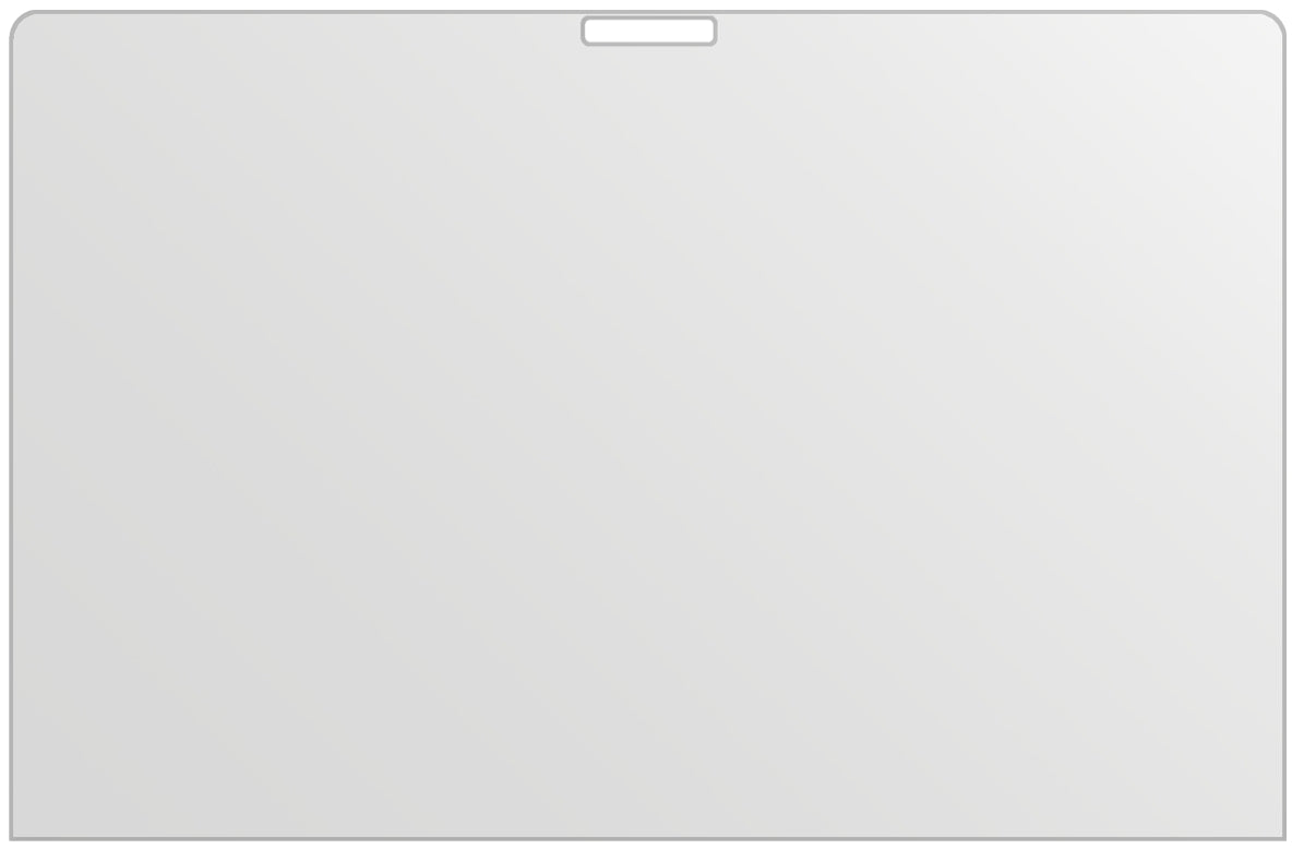 dipos Displayschutz für Apple MacBook Pro 16 Zoll (2021), mattierte Oberfläche, geringe Dicke und perfekte Passform