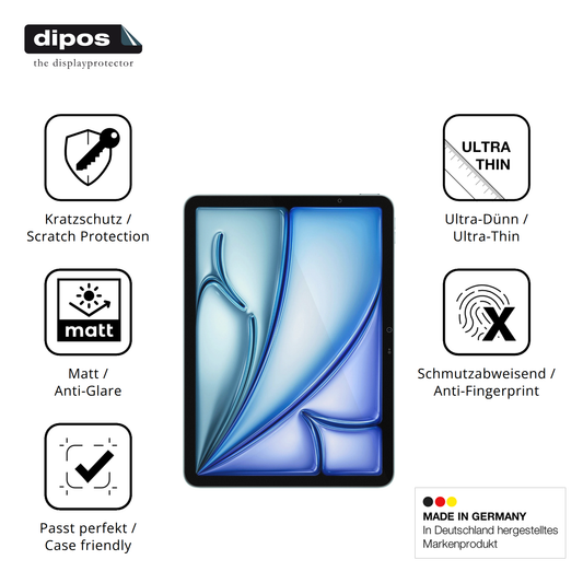 Displayschutz hergestellt in Deutschland, höchste Qualität made in Germany