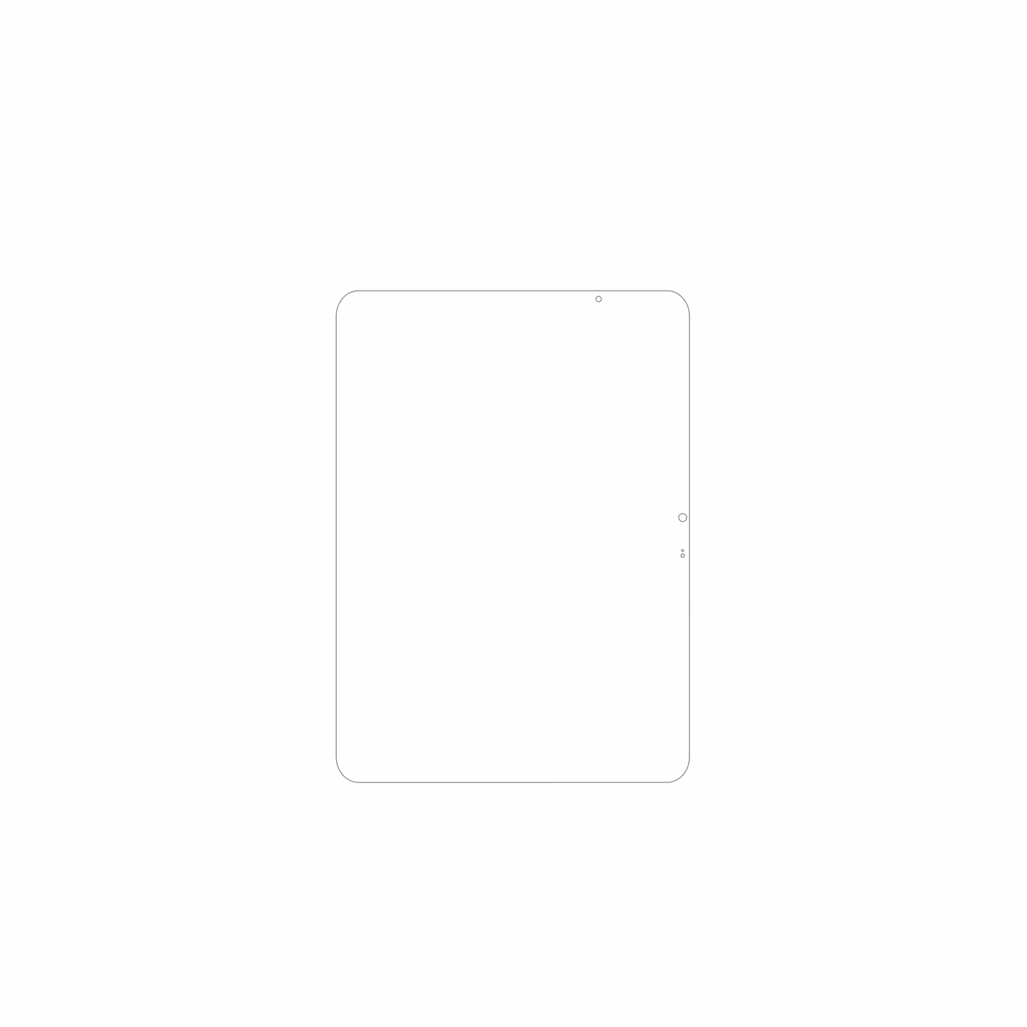 2x Screen Protector for Apple iPad Air M4 11 Zoll 2026 Protection Anti Glare