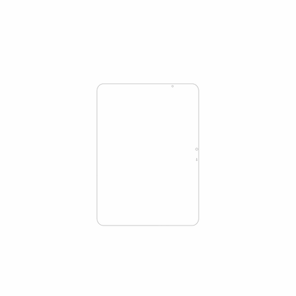 2x Screen Protector for Apple iPad Air M4 11 Zoll 2026 Protection Anti Glare