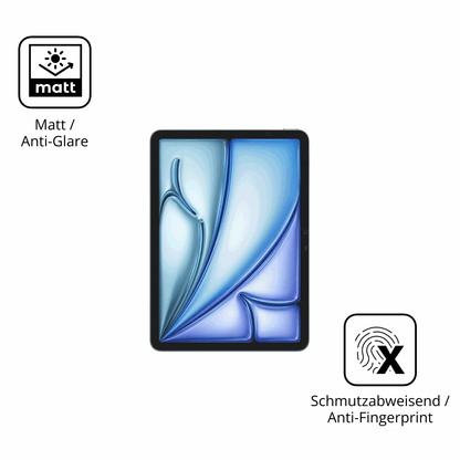 2x Screen Protector for Apple iPad Air M4 11 Zoll 2026 Protection Anti Glare