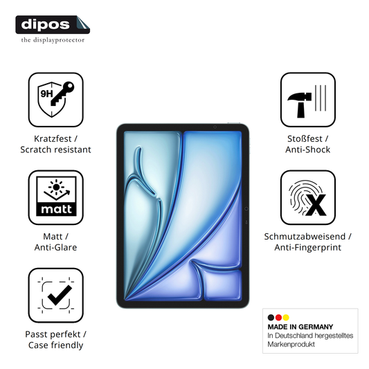 Displayschutz hergestellt in Deutschland, höchste Qualität made in Germany