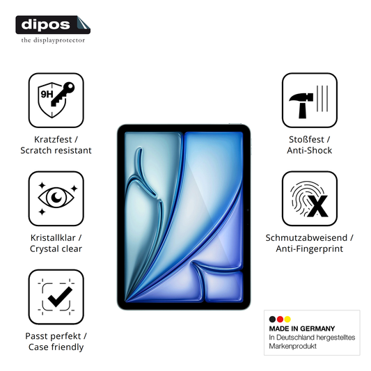 Displayschutz hergestellt in Deutschland, höchste Qualität made in Germany