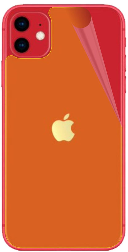 3x Screen Protector for Apple iPhone 11 back Protective Film covers 100% Flex