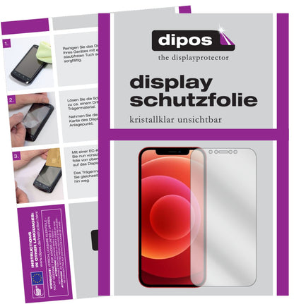 Screen Protector for Apple iPhone 12 Pro Max Protection Crystal Clear dipos