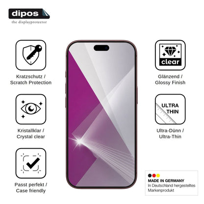 4x Screen Protector for Apple iPhone 18 Pro Protection Crystal Clear dipos