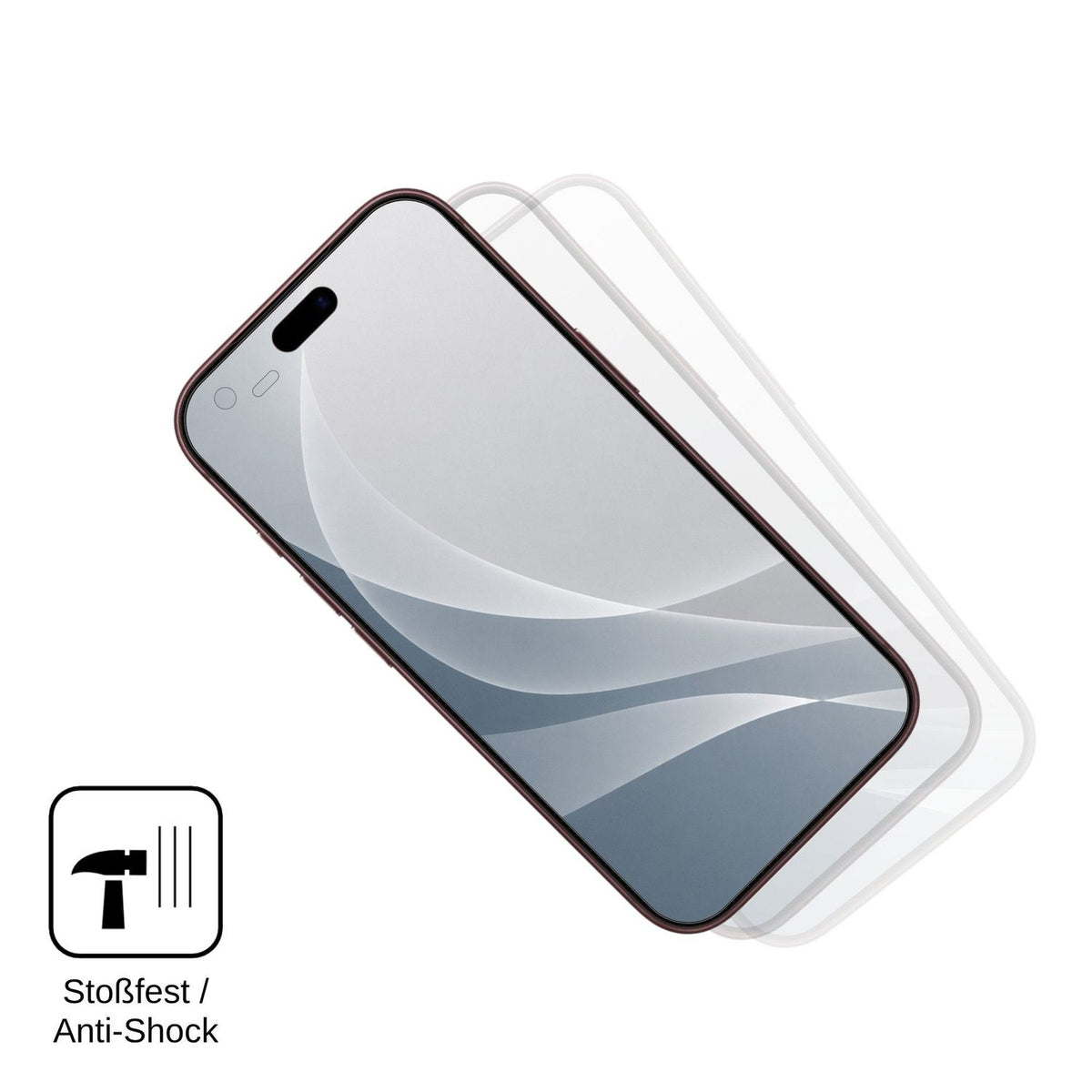 2x Screen Protector for Apple iPhone 18 Pro Max matte Flexible Glass 9H dipos