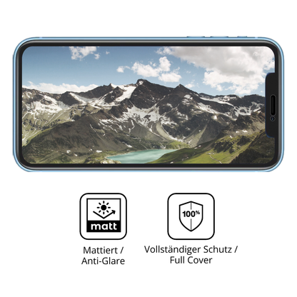 Flexible TPU-Folie passend zugeschnitten für Apple iPhone XR, vollständige Abdeckung