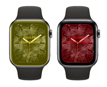 dipos FLEX 2x Clear Screen Protector for Apple Watch Series 5 (44mm)