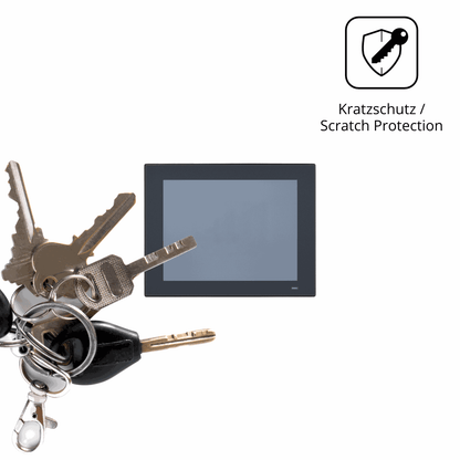Schutz gegen Kratzer auf dem Advantech PPC-3120 Glas durch Schlüssel oder Ähnliches