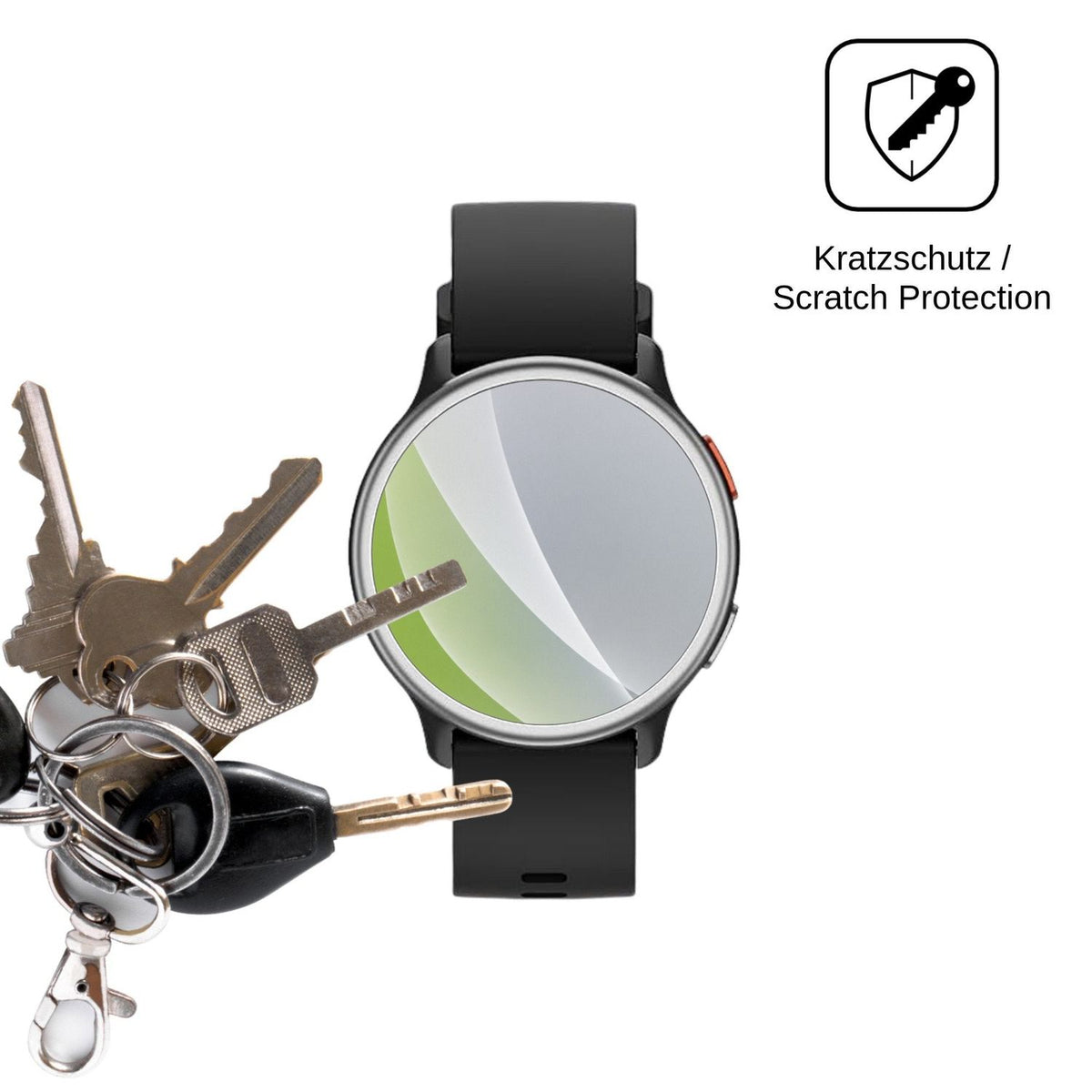 6x Screen Protector for aeac 1.27 Smartwatch Protection Anti Glare dipos